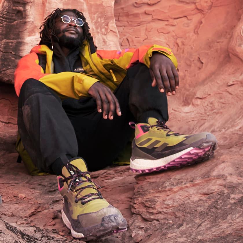 Giày Adidas TERREX Free Hiker 2 GORE-TEX #Pulse Olive - Kallos Vietnam