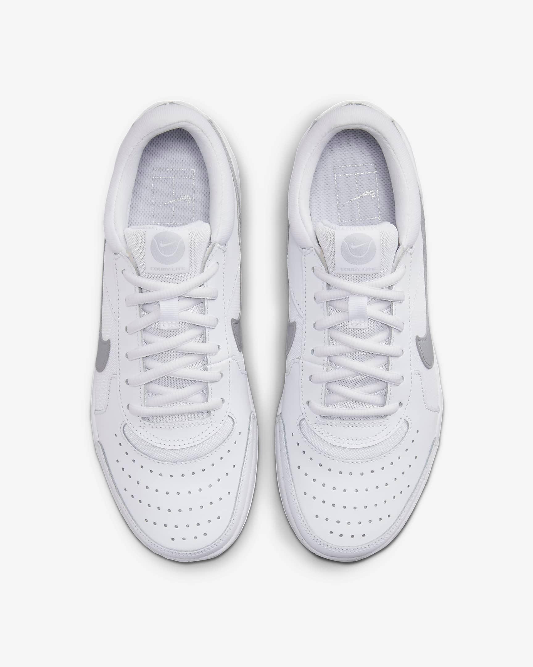 Giày NikeCourt Air Zoom Lite 3 Women Shoes #Metallic Silver - Kallos Vietnam
