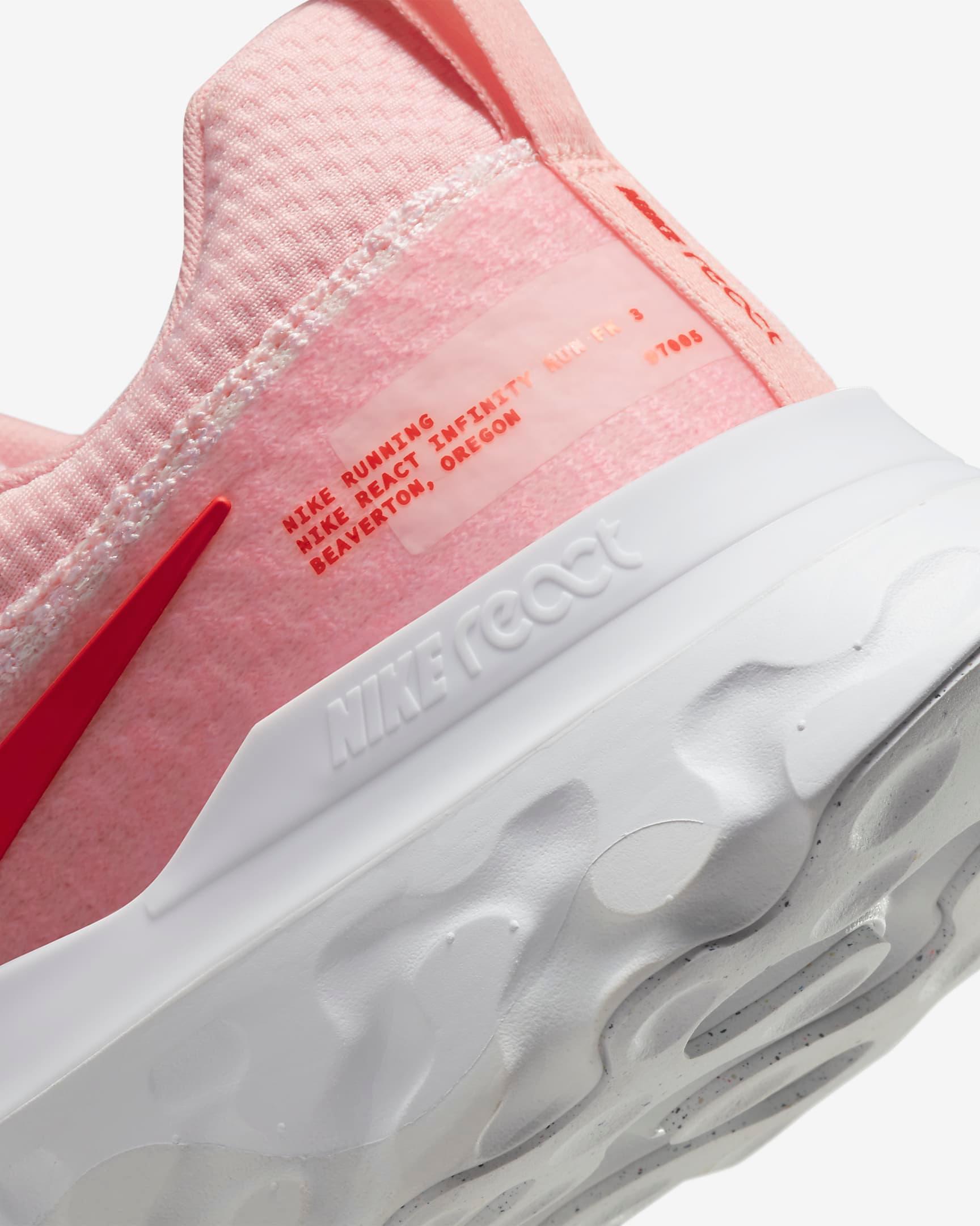 Giày Nike React Infinity 3 Women Shoes #Medium Soft Pink - Kallos Vietnam