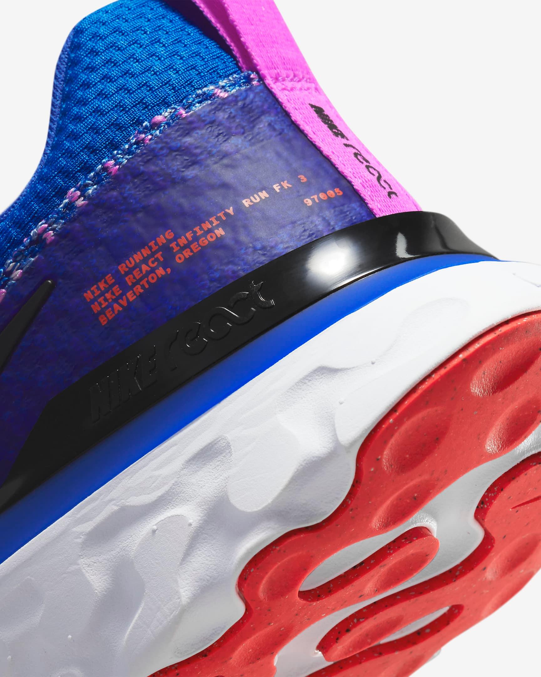 Giày Nike React Infinity 3 Women Shoes #Racer Blue - Kallos Vietnam