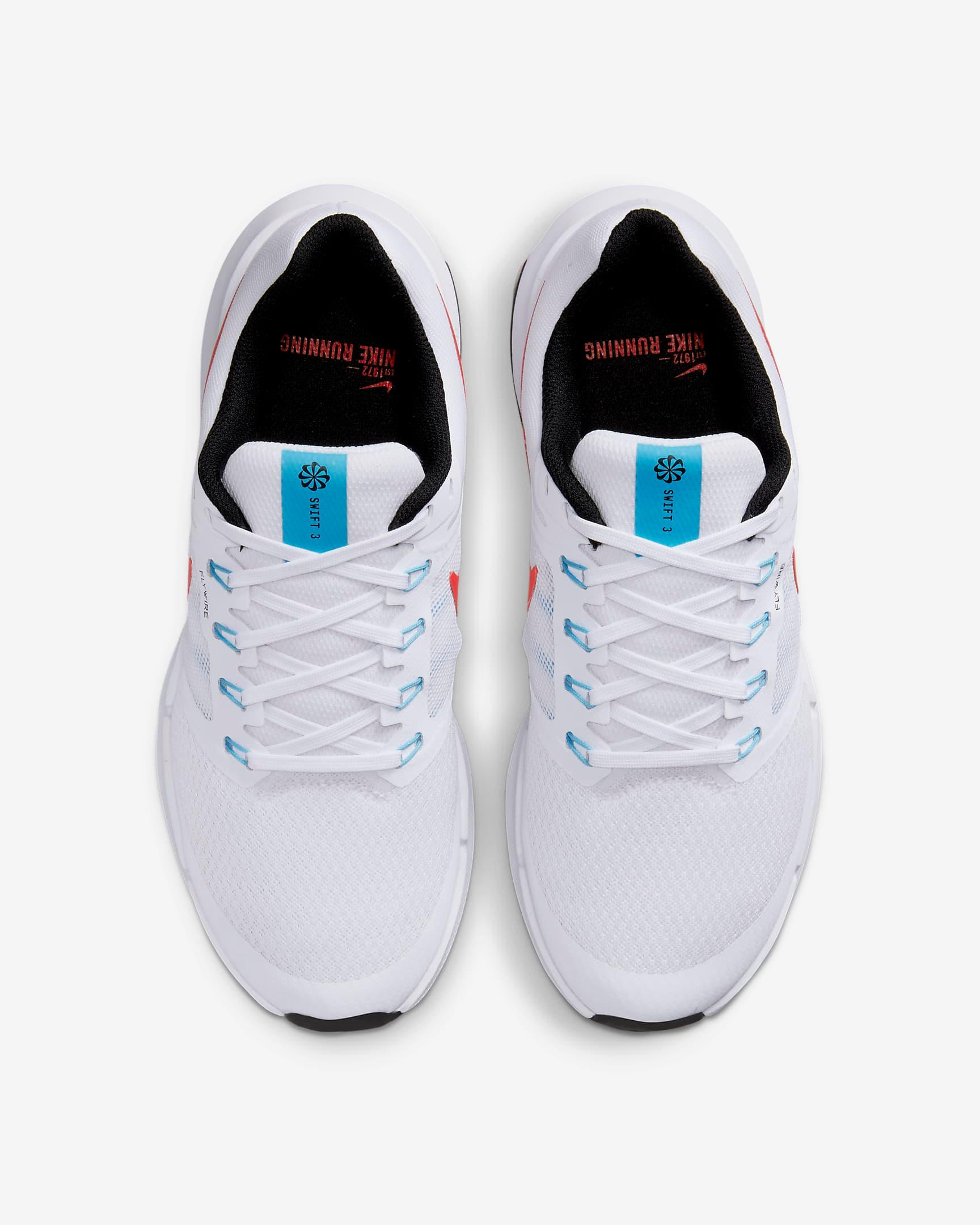 Giày Nike Run Swift 3 Women Shoes #White Blue - Kallos Vietnam