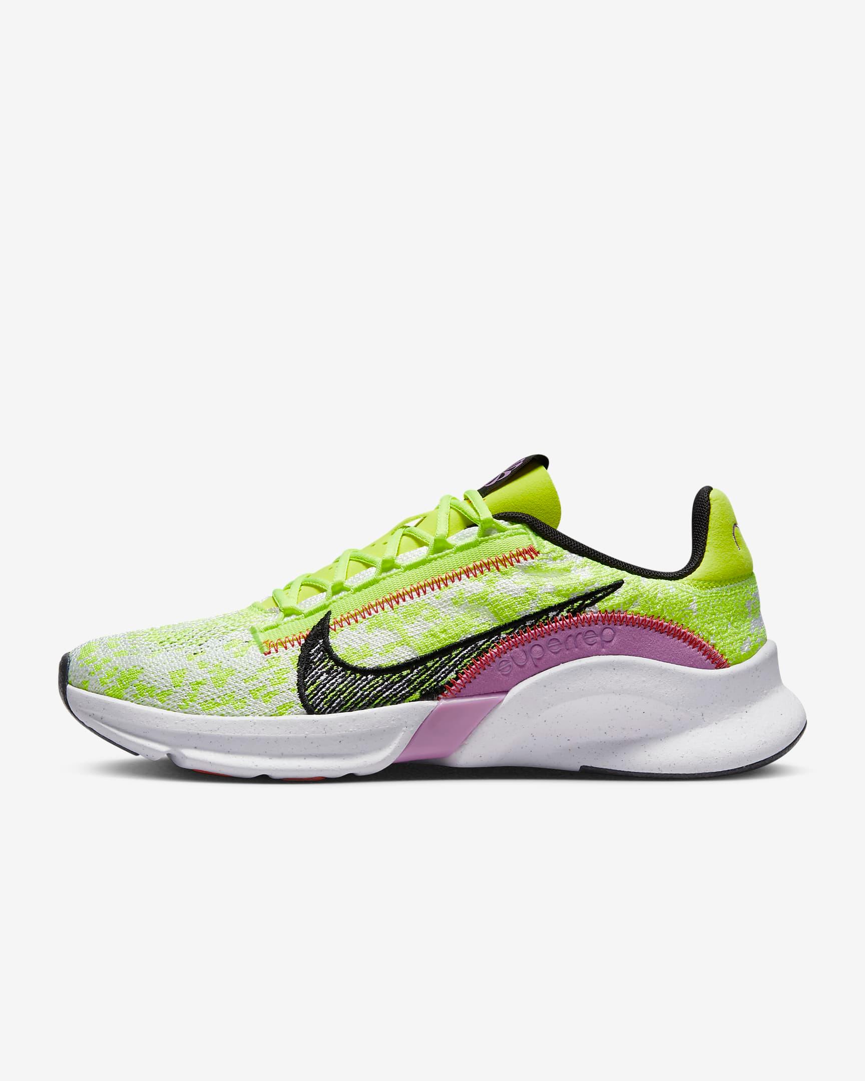 Giày Nike SuperRep Go 3 Flyknit Next Nature Women Shoes #Volt - Kallos Vietnam
