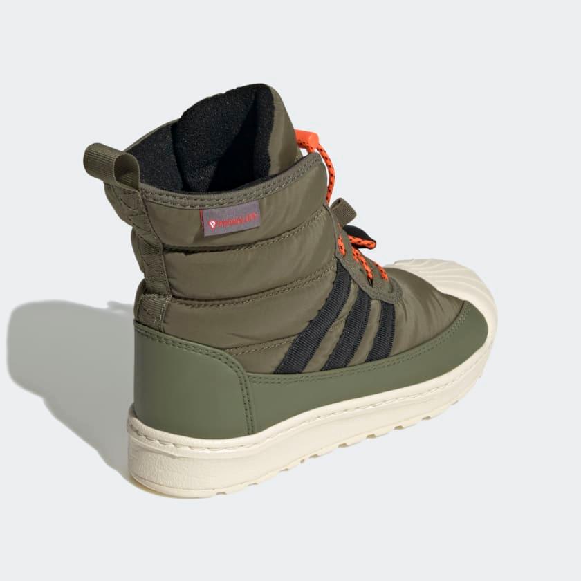 Giày Adidas Kids Superstar 360 Boots #Focus Olive – Kallos