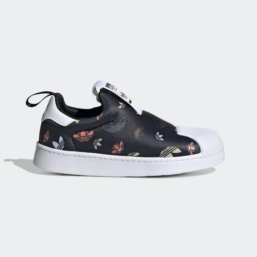 Giày Adidas Kids Superstar 360 #Black White - Kallos Vietnam