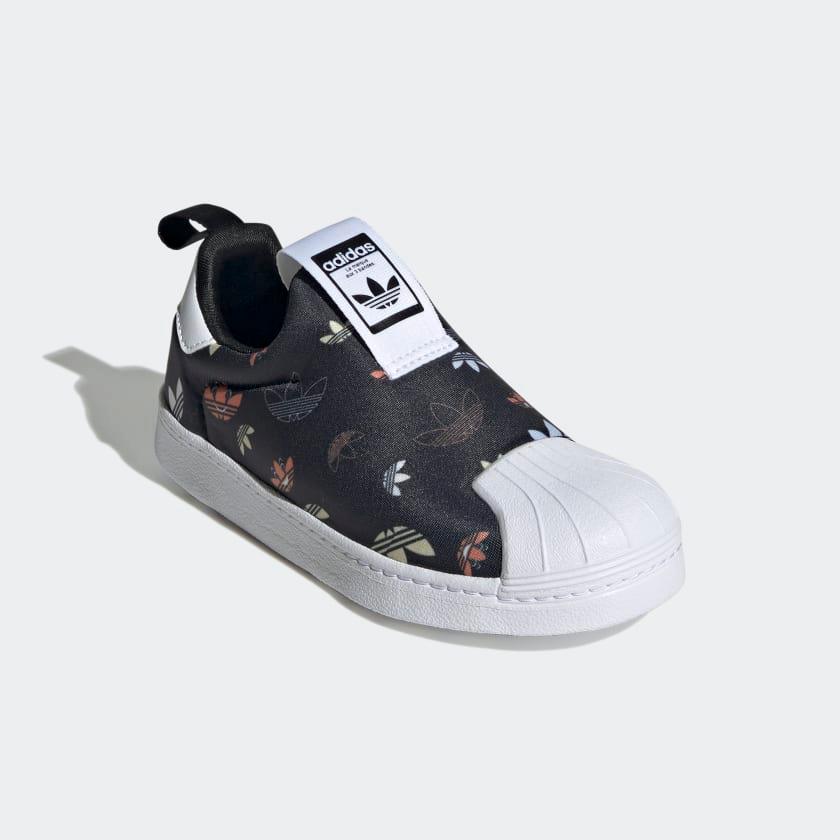 Giày Adidas Kids Superstar 360 #Black White - Kallos Vietnam