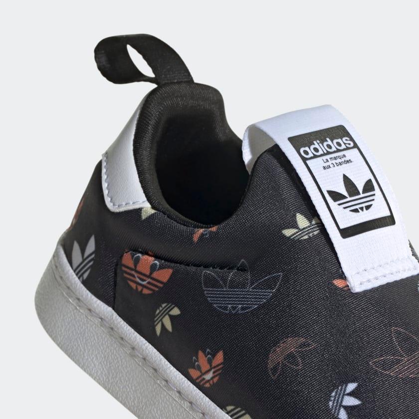 Giày Adidas Kids Superstar 360 #Black White - Kallos Vietnam
