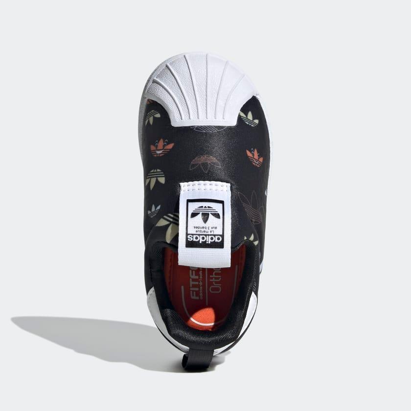 Giày Adidas Infants Superstar 360 #Black White - Kallos Vietnam