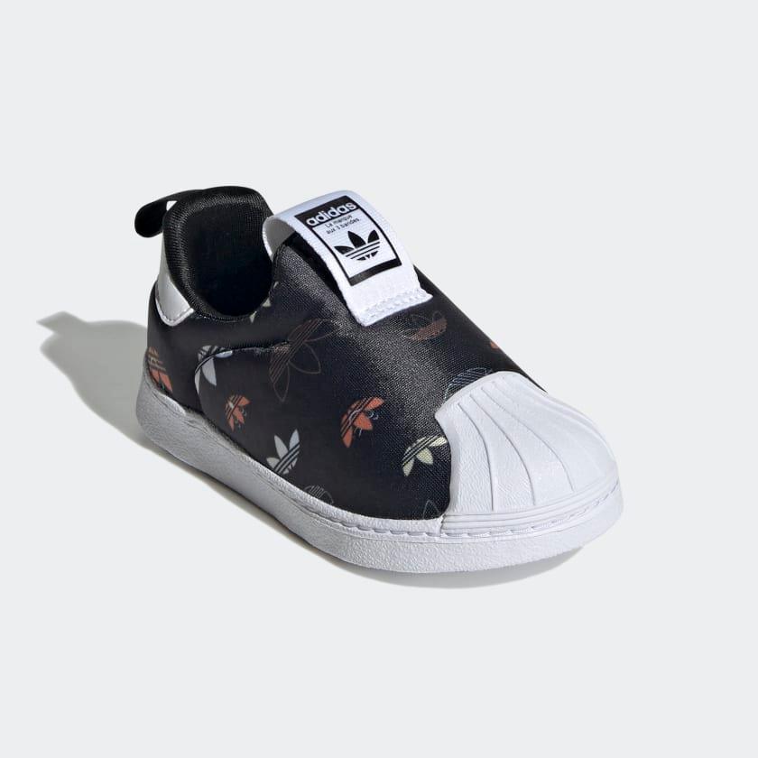 Giày Adidas Infants Superstar 360 #Black White - Kallos Vietnam