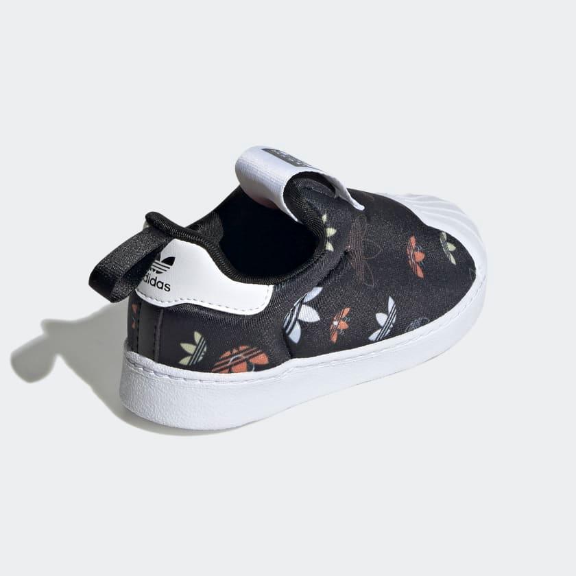 Giày Adidas Infants Superstar 360 #Black White - Kallos Vietnam
