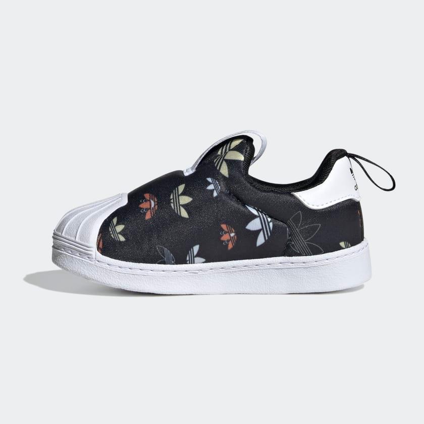 Giày Adidas Infants Superstar 360 #Black White - Kallos Vietnam