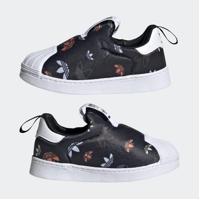 Giày Adidas Infants Superstar 360 #Black White - Kallos Vietnam