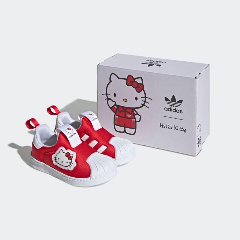 Giày Adidas Infants Hello Kitty Superstar 360 #Vivid Red - Kallos Vietnam