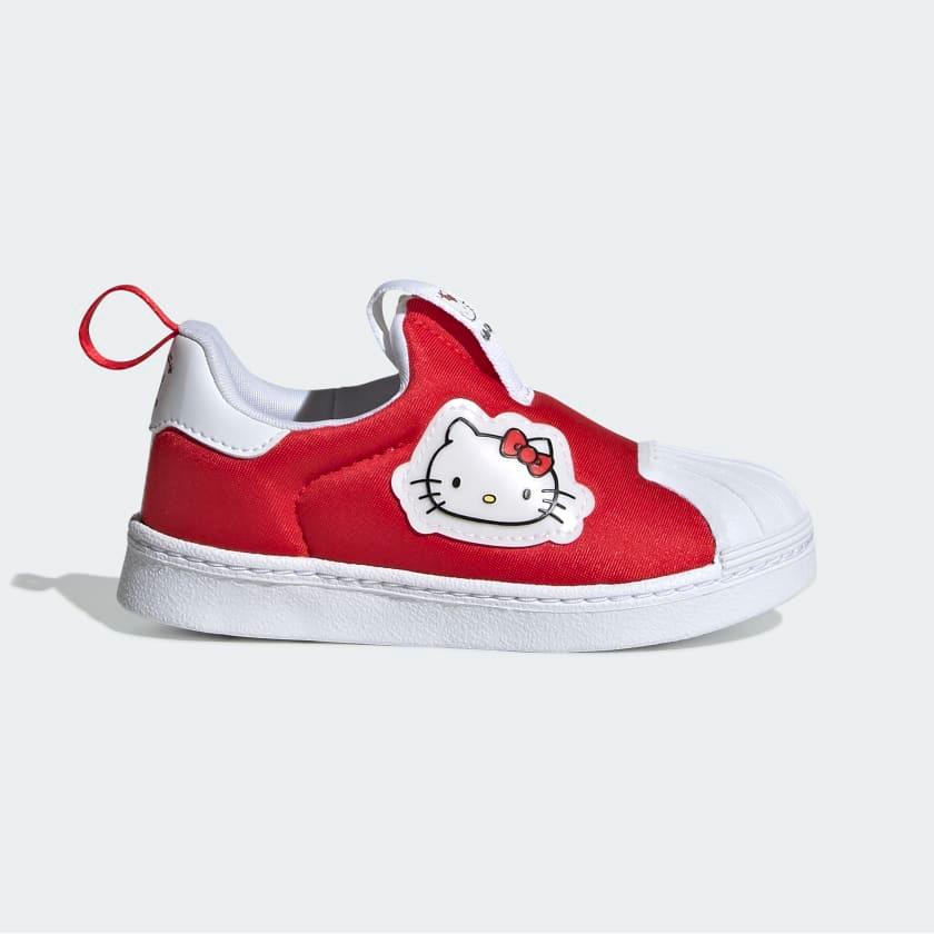 Giày Adidas Infants Hello Kitty Superstar 360 #Vivid Red - Kallos Vietnam