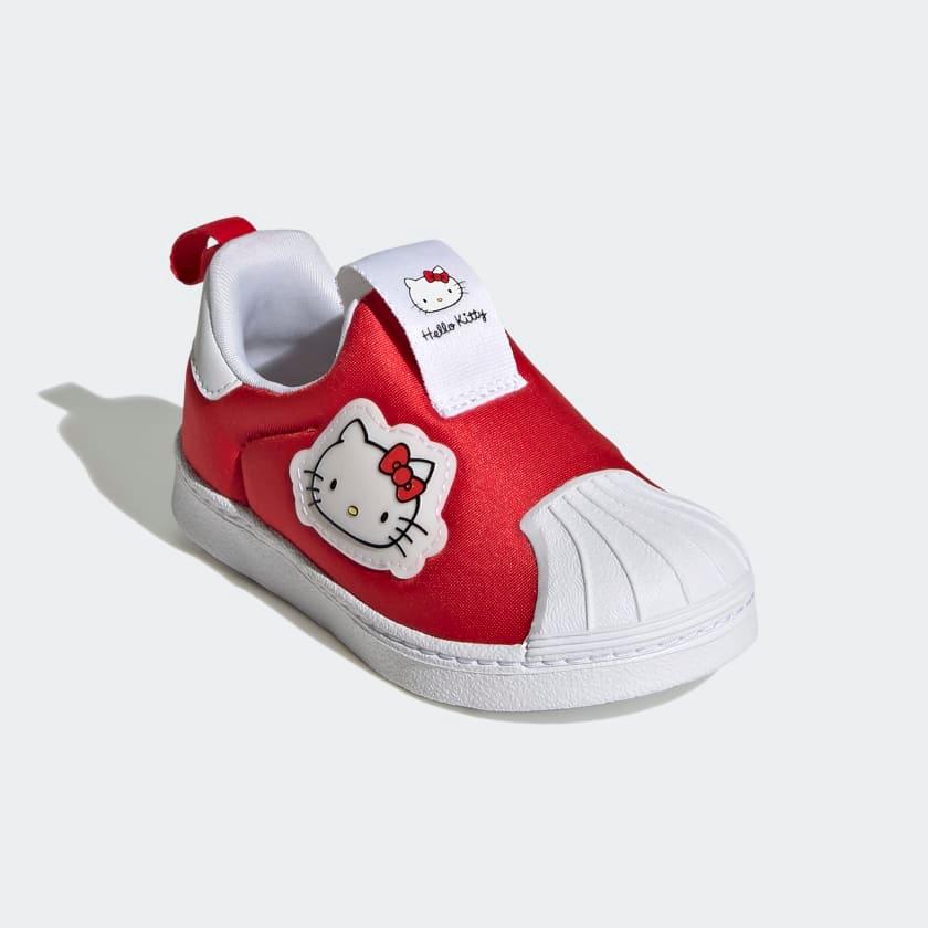 Giày Adidas Infants Hello Kitty Superstar 360 #Vivid Red - Kallos Vietnam