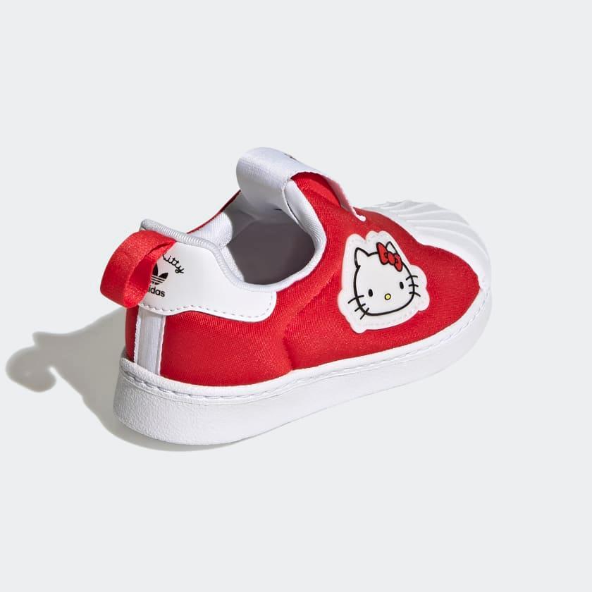 Giày Adidas Infants Hello Kitty Superstar 360 #Vivid Red - Kallos Vietnam