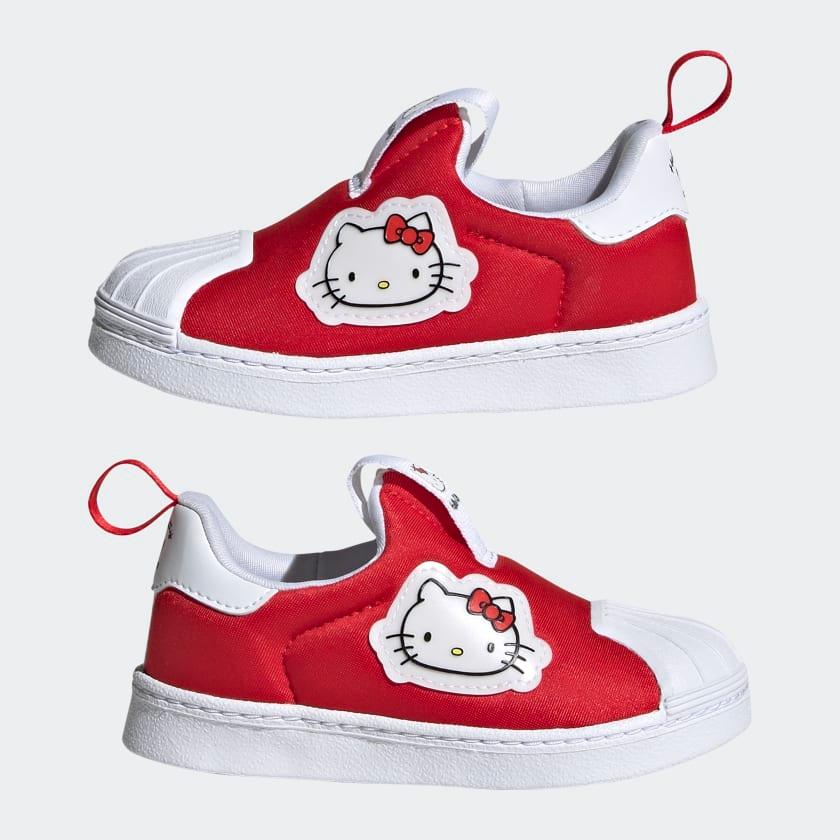 Giày Adidas Infants Hello Kitty Superstar 360 #Vivid Red - Kallos Vietnam