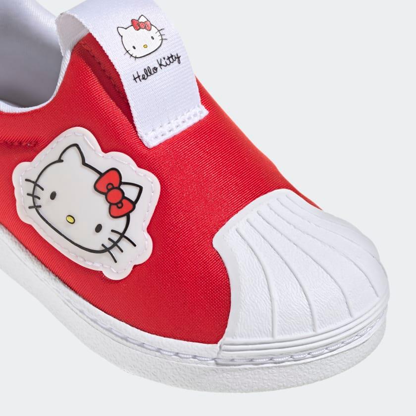Giày Adidas Infants Hello Kitty Superstar 360 #Vivid Red - Kallos Vietnam