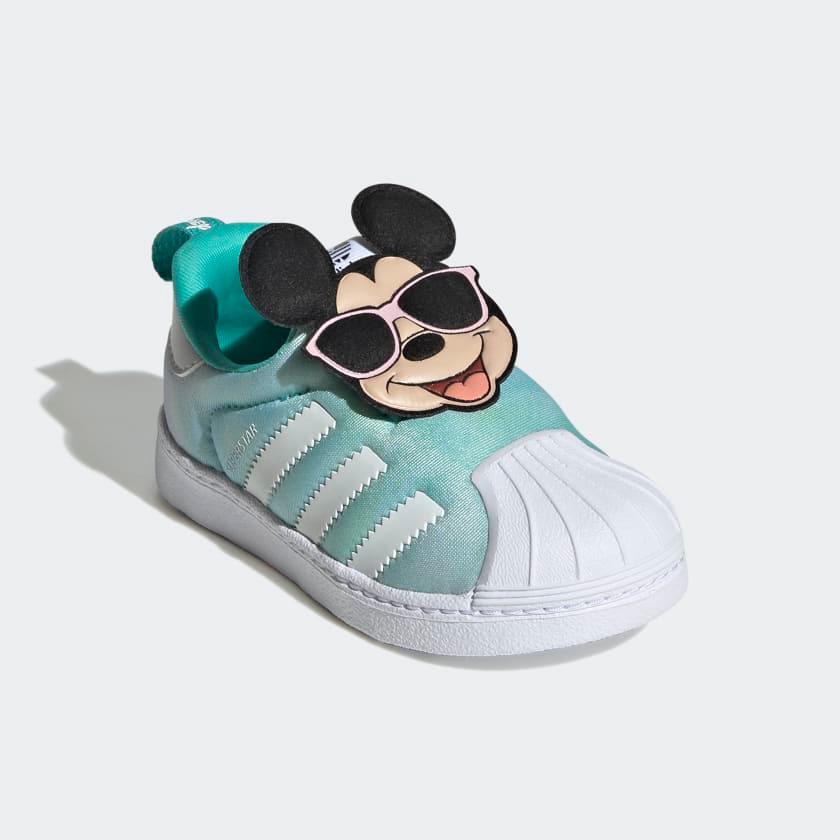 Giày Adidas Infants x Disney Superstar 360 #Semi Mint Rush - Kallos Vietnam