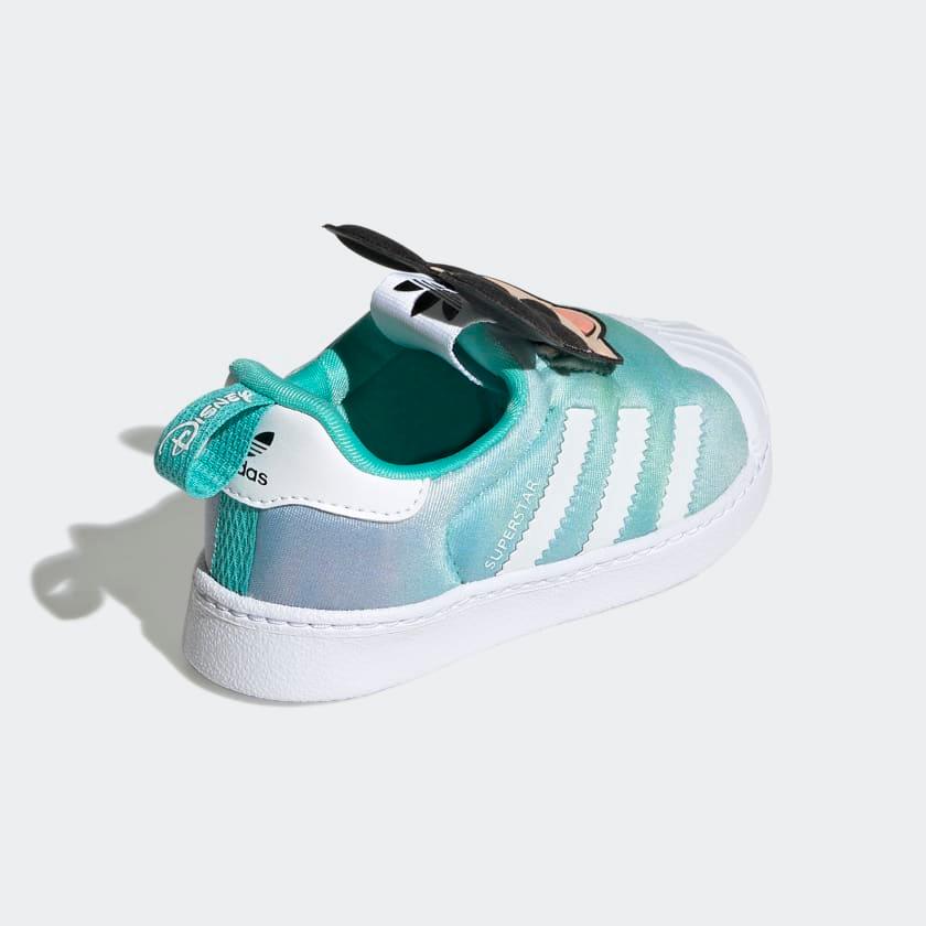 Giày Adidas Infants x Disney Superstar 360 #Semi Mint Rush - Kallos Vietnam