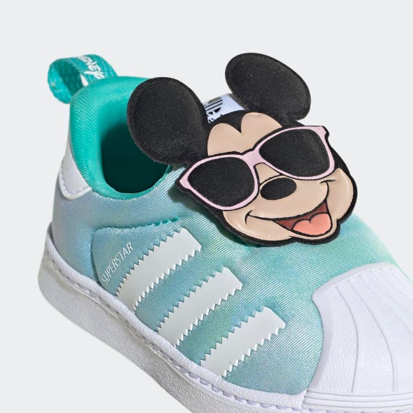 Giày Adidas Infants x Disney Superstar 360 #Semi Mint Rush - Kallos Vietnam