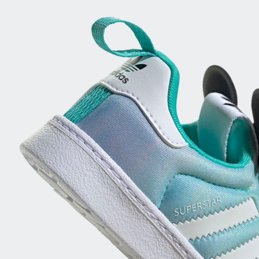 Giày Adidas Infants x Disney Superstar 360 #Semi Mint Rush - Kallos Vietnam