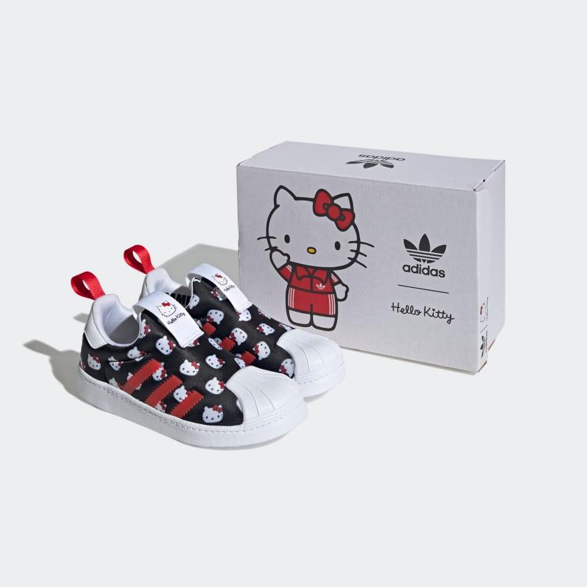 Giày Adidas Kids Hello Kitty Superstar 360 #Core Black - Kallos Vietnam