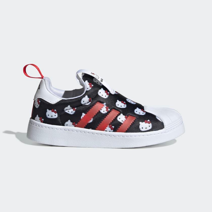Giày Adidas Kids Hello Kitty Superstar 360 #Core Black - Kallos Vietnam