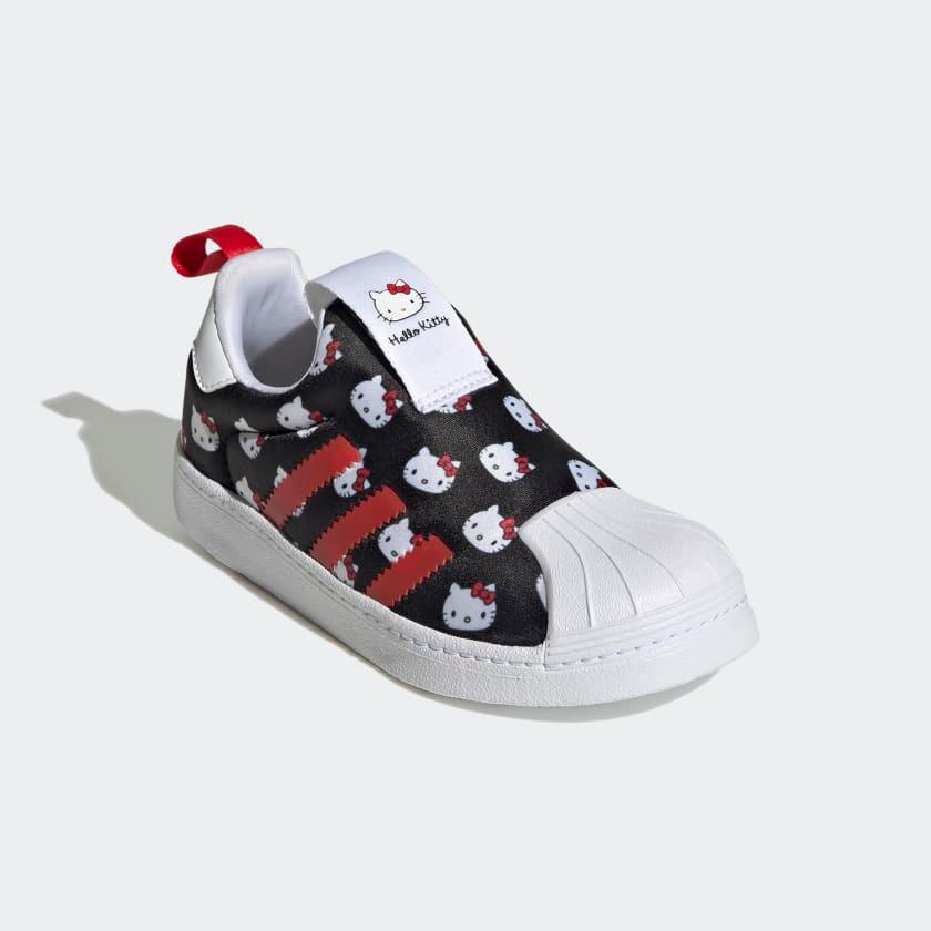 Giày Adidas Kids Hello Kitty Superstar 360 #Core Black - Kallos Vietnam