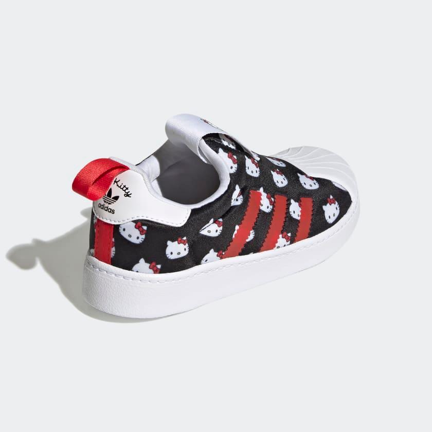Giày Adidas Kids Hello Kitty Superstar 360 #Core Black - Kallos Vietnam