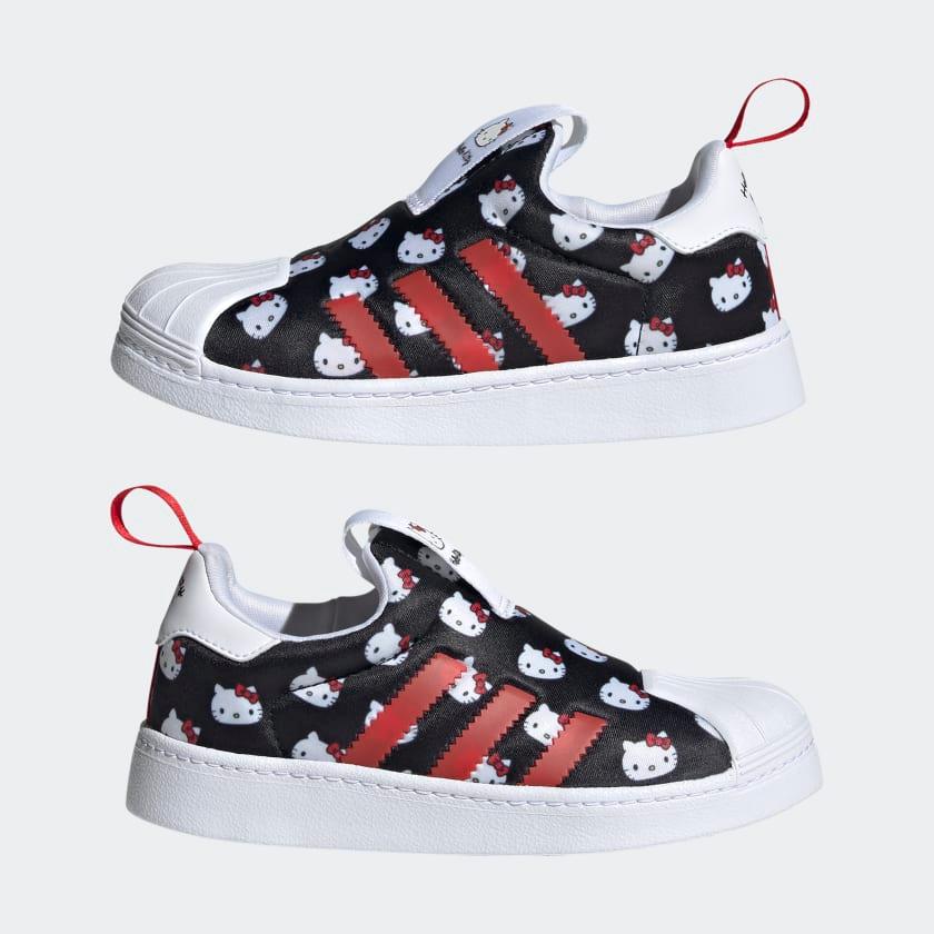 Giày Adidas Kids Hello Kitty Superstar 360 #Core Black - Kallos Vietnam