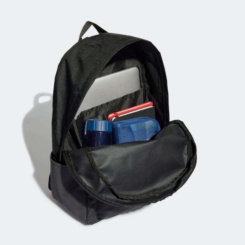 Ba Lô Adidas Classic 3-Stripes Horizontal Backpack #Black - Kallos Vietnam
