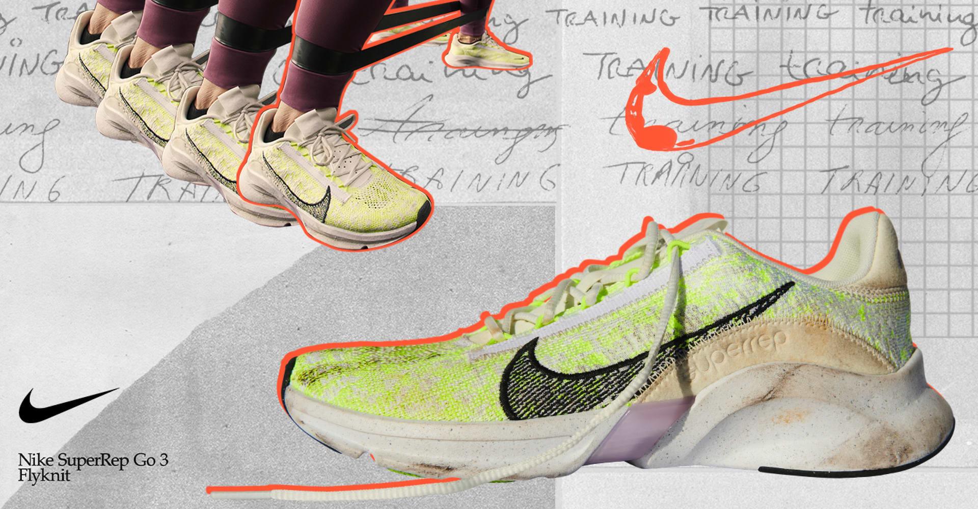 Giày Nike SuperRep Go 3 Flyknit Next Nature Women Shoes #Volt - Kallos Vietnam