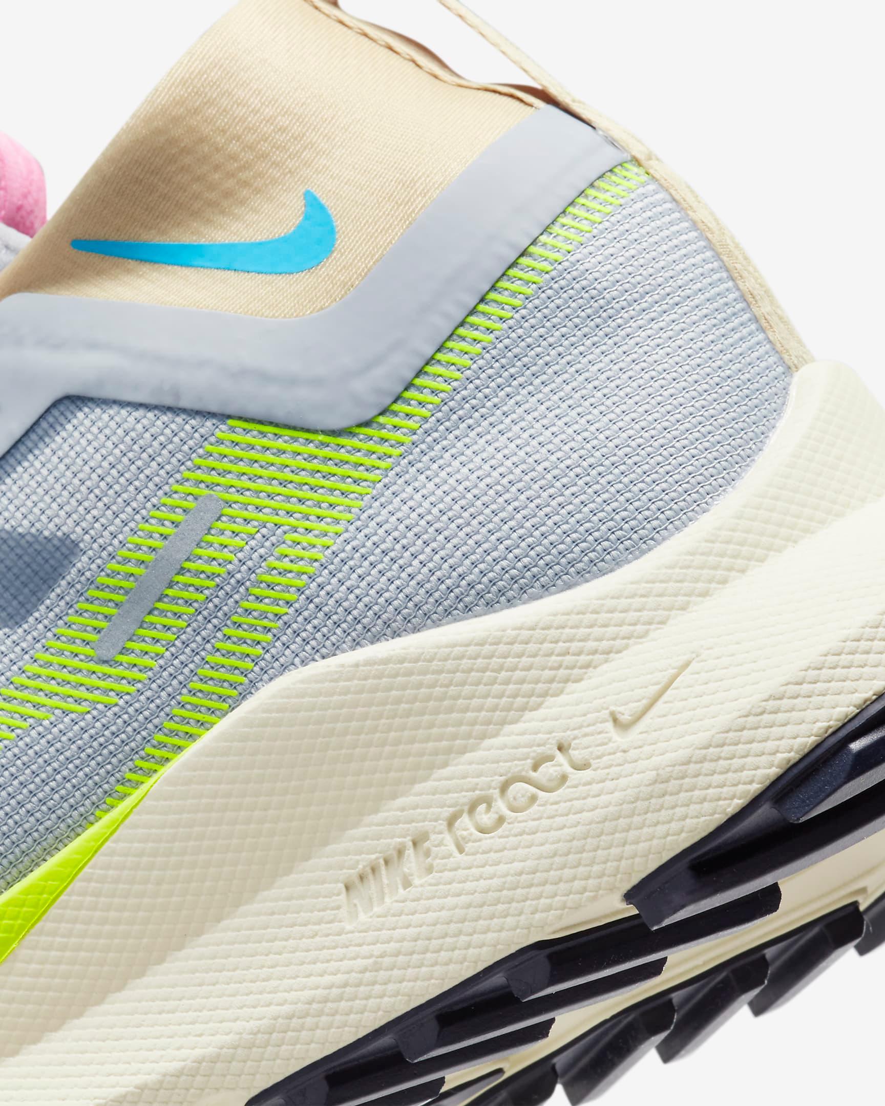 Giày Nike Pegasus Trail 4 GORE-TEX Women Shoes #Wolf Grey - Kallos Vietnam