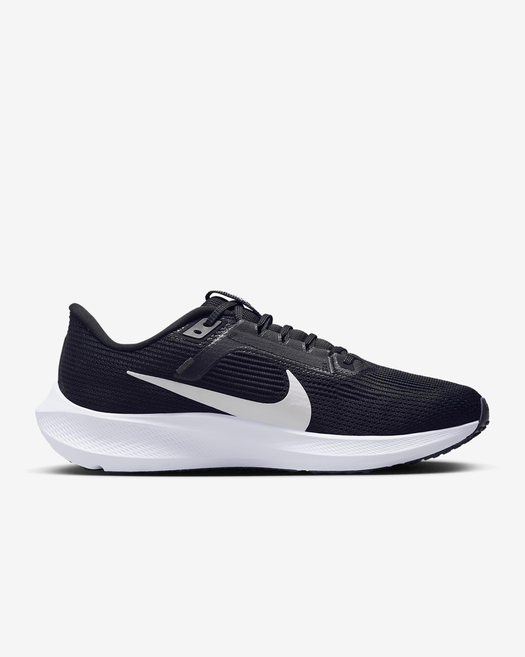 Giày Nike Pegasus 40 Men Road Running Shoes #Black White - Kallos Vietnam