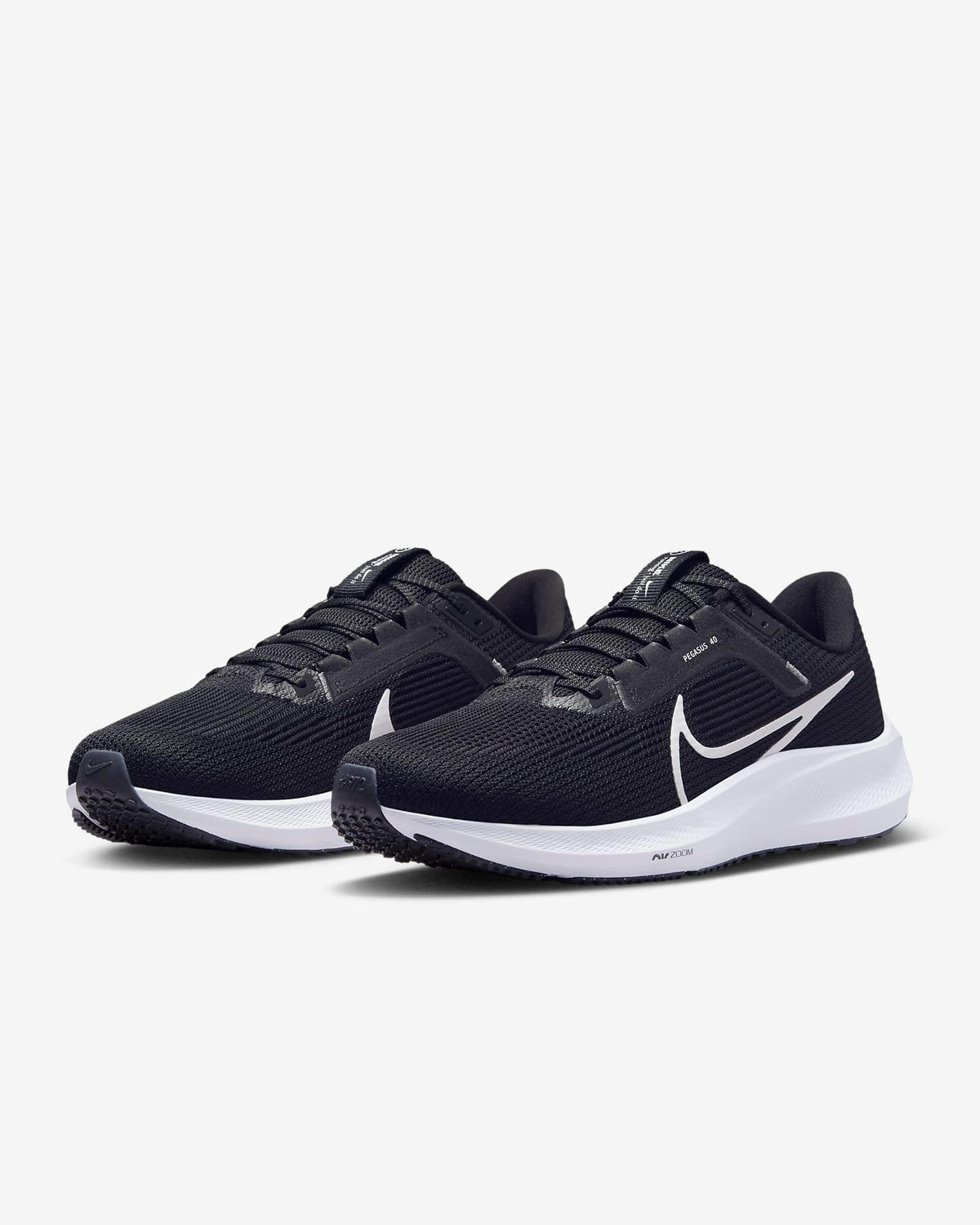 Giày Nike Pegasus 40 Men Road Running Shoes #Black White - Kallos Vietnam