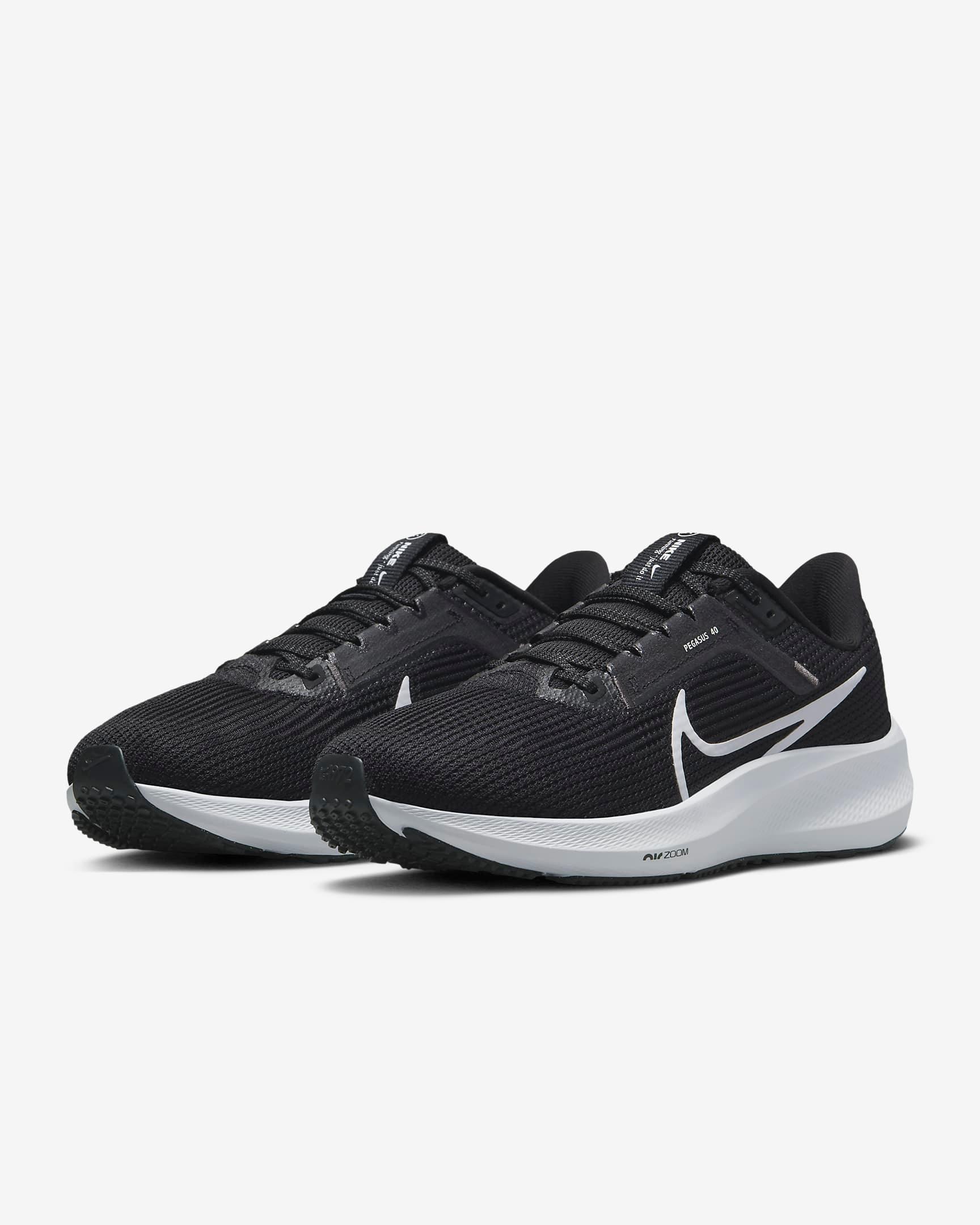 Giày Nike Pegasus 40 Women Road Running Shoes #Black - Kallos Vietnam