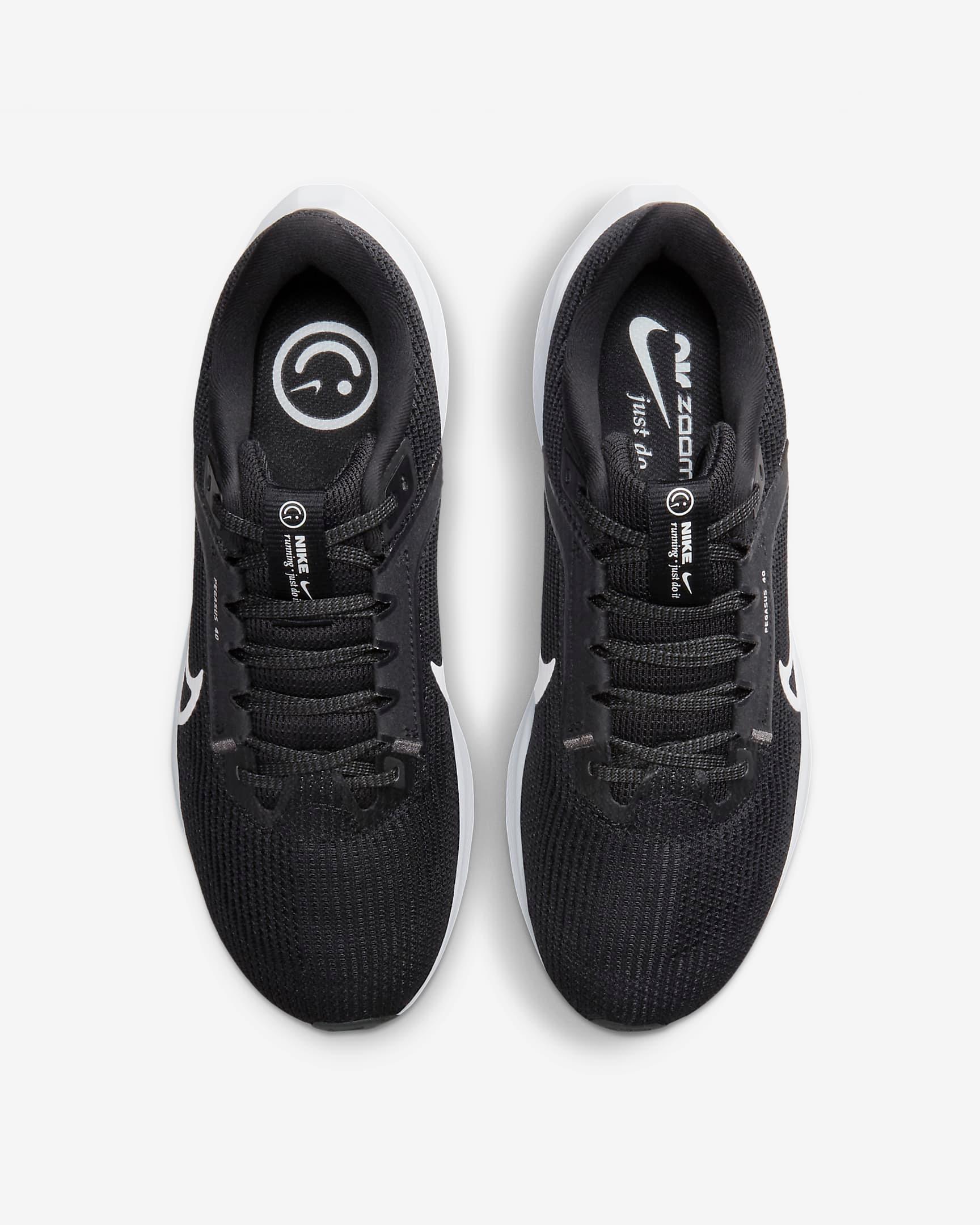 Giày Nike Pegasus 40 Women Road Running Shoes #Black - Kallos Vietnam
