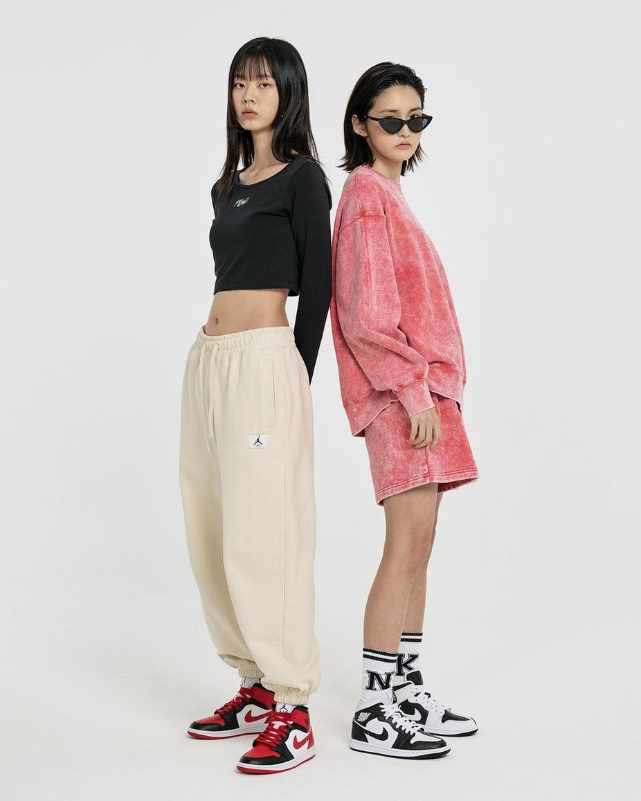 Giày Nike Air Jordan 1 Mid Women Shoes #Pomegranate - Kallos Vietnam