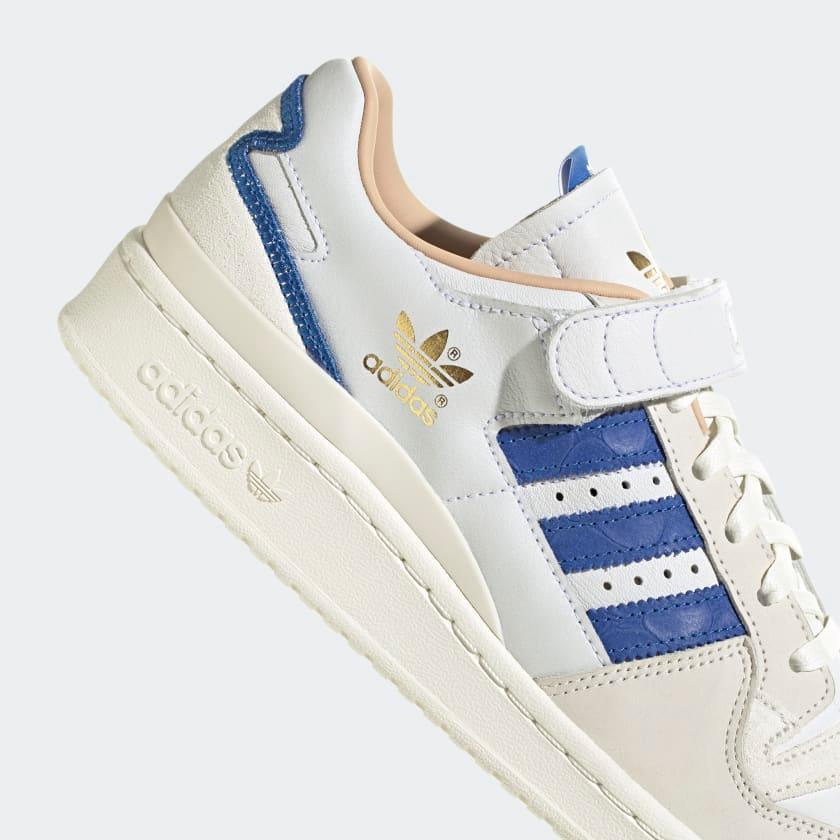 Giày Adidas Forum 84 Low #White Blue - Kallos Vietnam