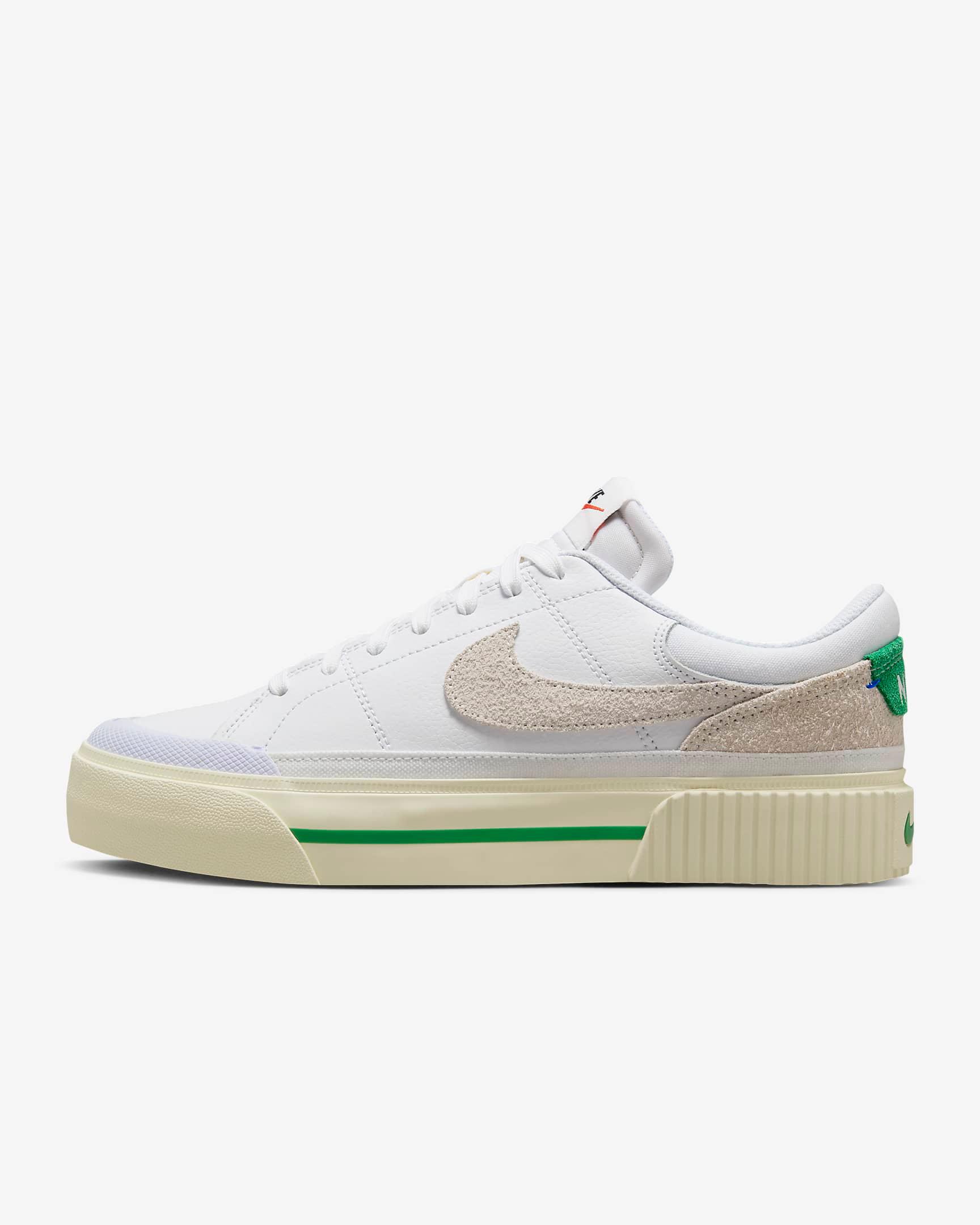Giày Nike Court Legacy Lift Women Shoes #Stadium Green - Kallos Vietnam