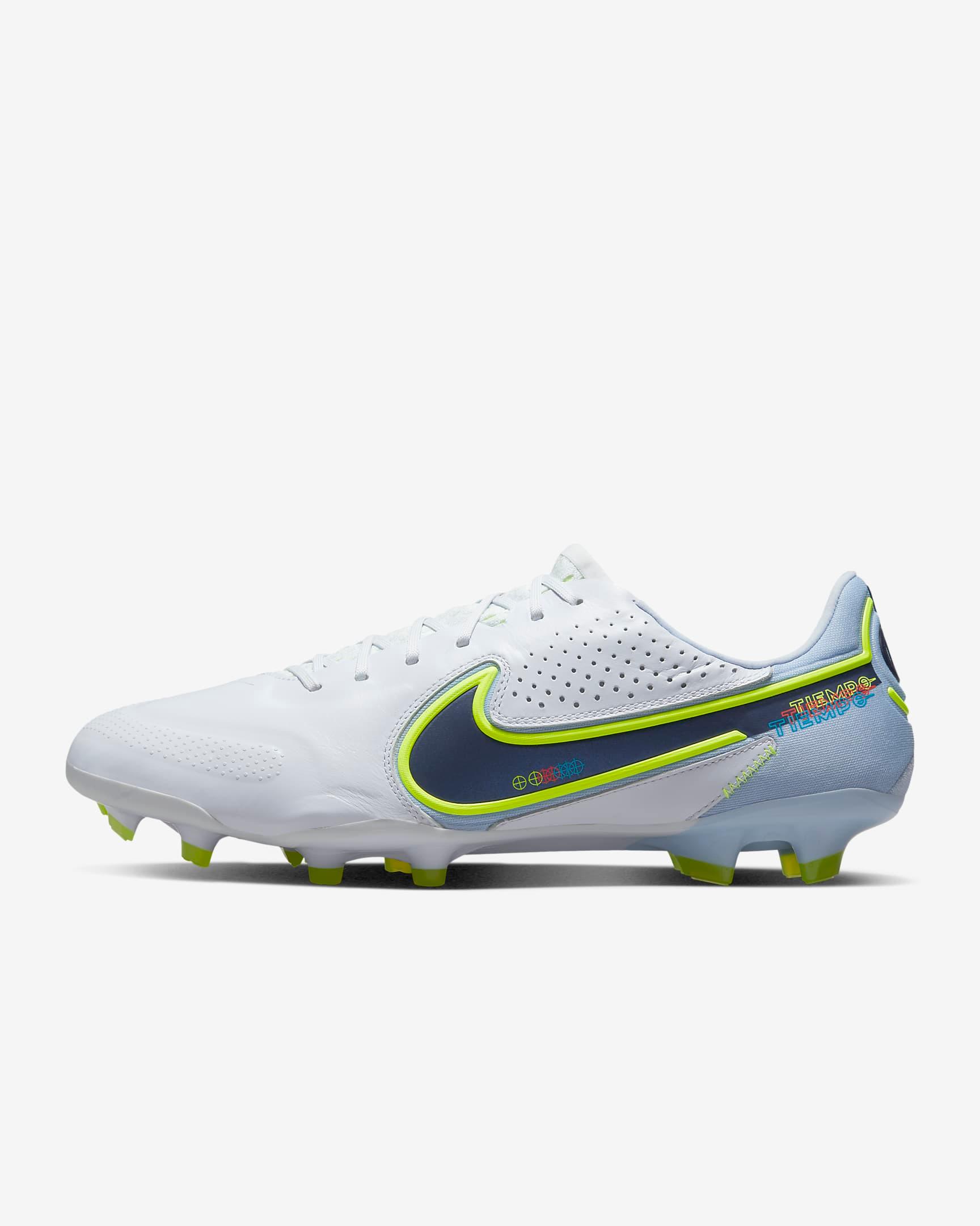 Giày Nike Tiempo Legend 9 Elite FG Soccer Shoes #Football Grey - Kallos Vietnam
