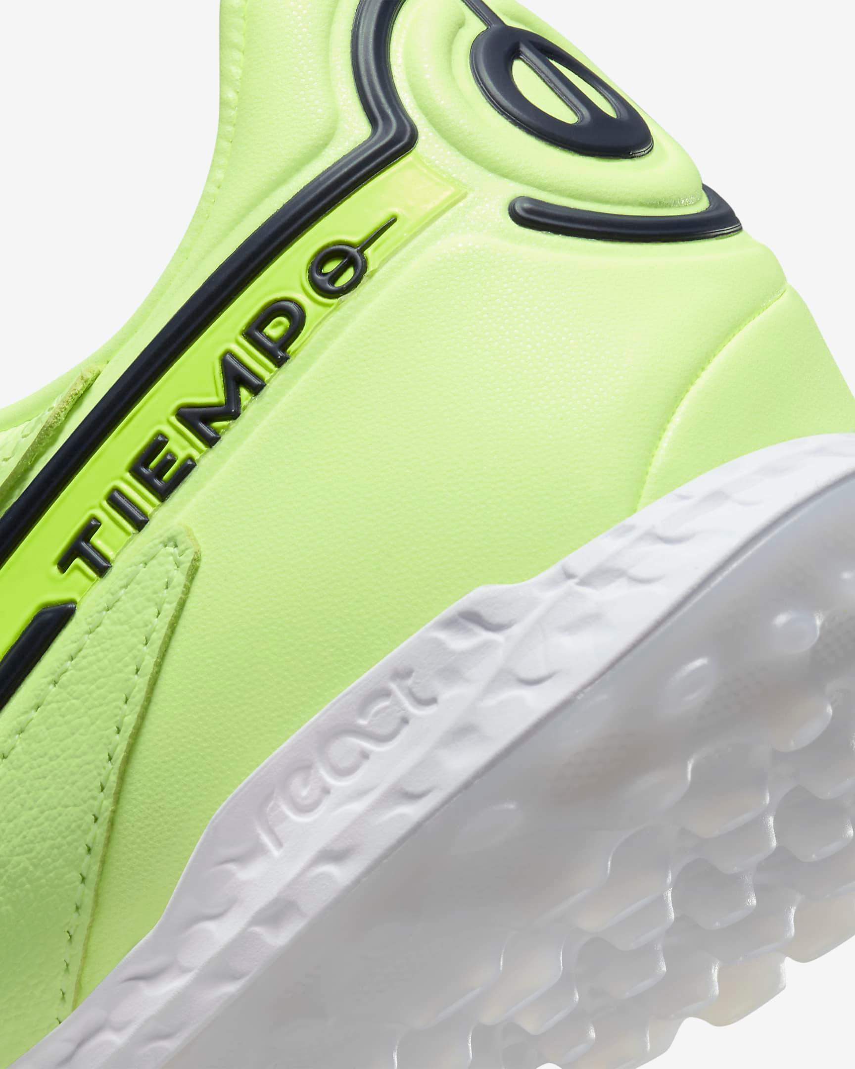 Giày Nike React Tiempo Legend 9 Pro TF Soccer Shoes #Barely Volt - Kallos Vietnam