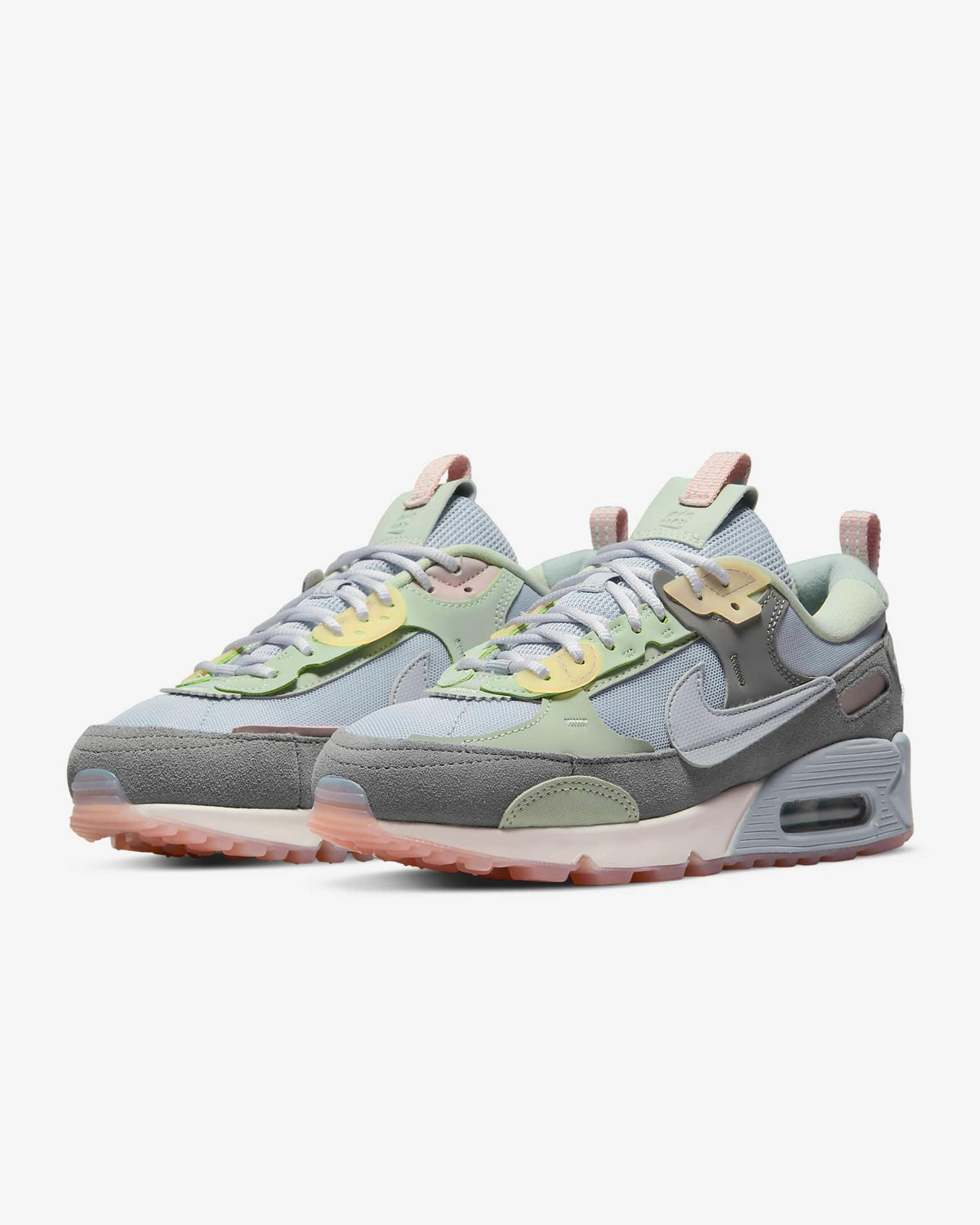 Giày Nike Air Max 90 Futura Women Shoes #Sky Grey - Kallos Vietnam