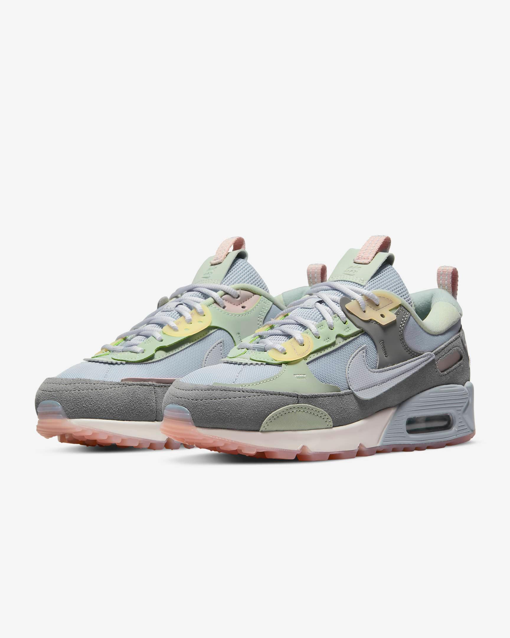 Giày Nike Air Max 90 Futura Women Shoes #Sky Grey - Kallos Vietnam