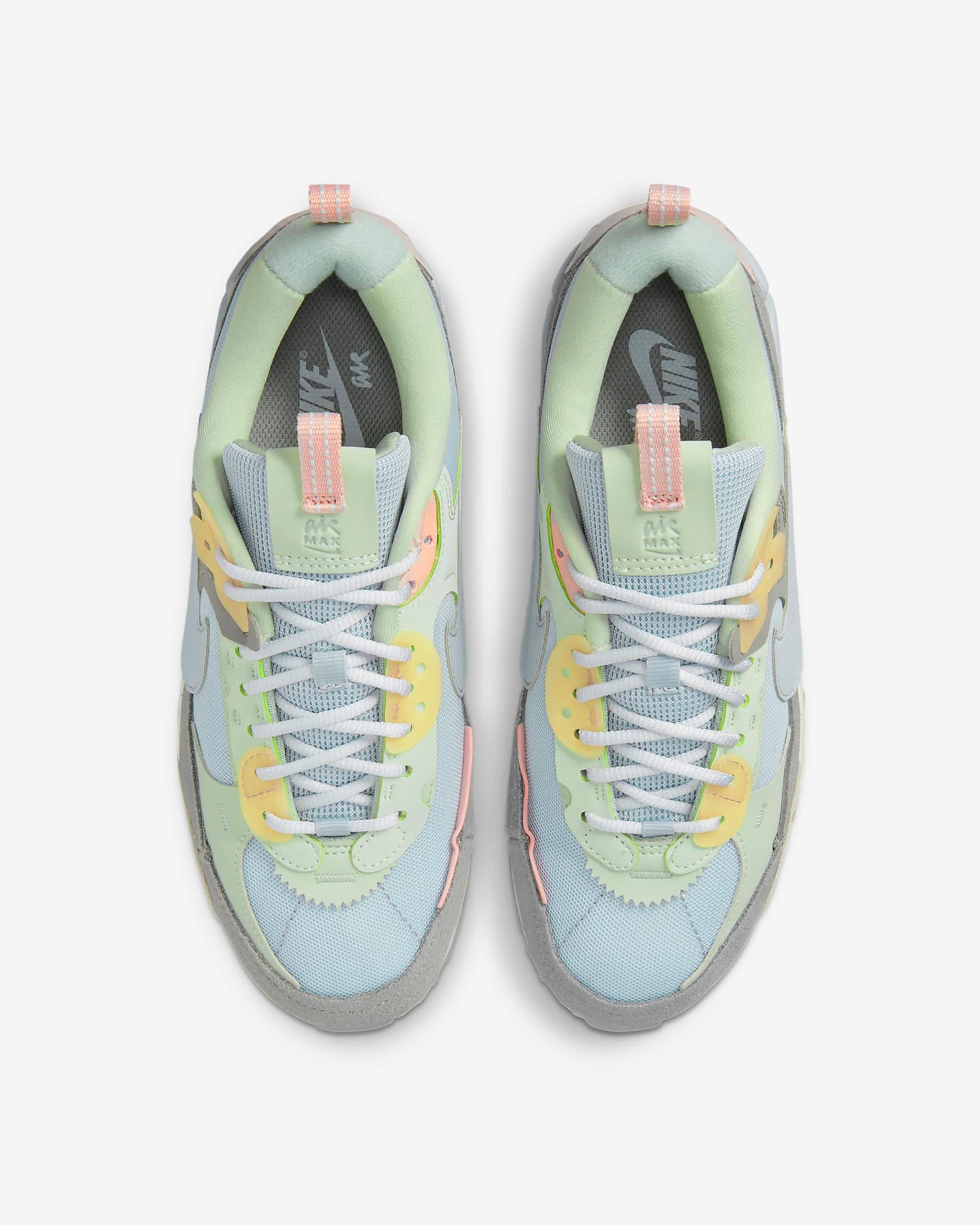 Giày Nike Air Max 90 Futura Women Shoes #Sky Grey - Kallos Vietnam