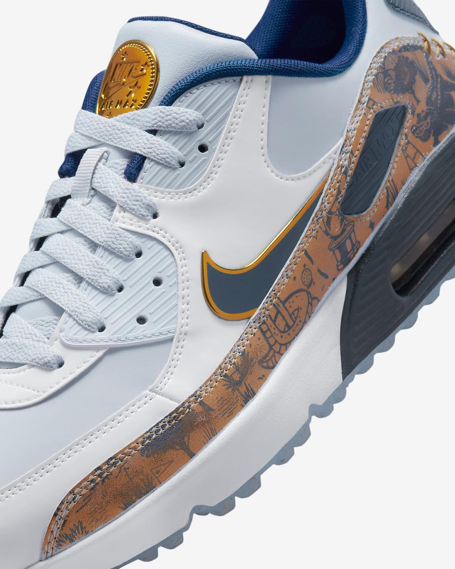 Giày Nike Air Max 90 G NRG Golf Shoes #Pure Platinum - Kallos Vietnam