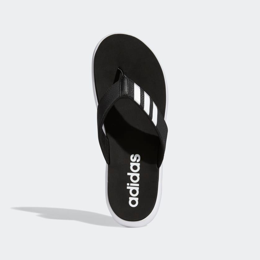 Dép Adidas Comfort Flip Flops #Black White - Kallos Vietnam
