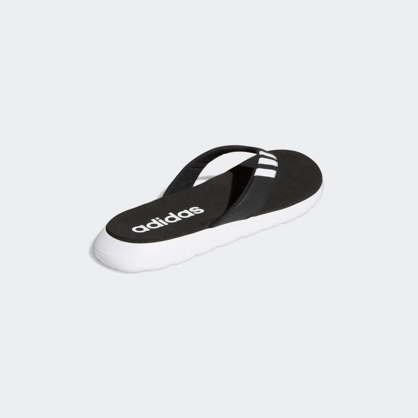 Dép Adidas Comfort Flip Flops #Black White - Kallos Vietnam