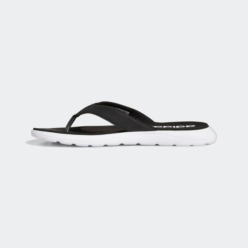 Dép Adidas Comfort Flip Flops #Black White - Kallos Vietnam