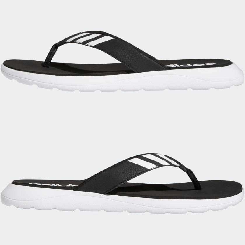 Dép Adidas Comfort Flip Flops #Black White - Kallos Vietnam